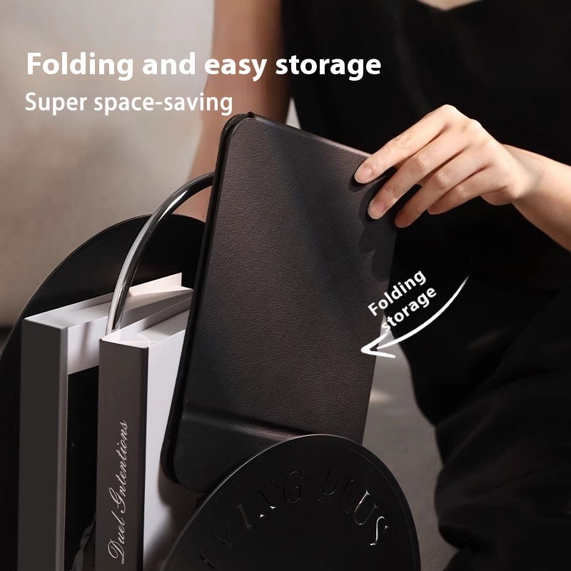 Folding Makeup Mirror Factory - PU Adjustable Portable Desktop Cosmetic Custom Logo Wholesale