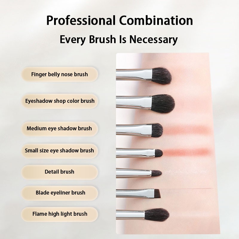 Eye Detail Brush Manufacturer - Goodgudi Single Black Goat Hair Eyeshadow Professional Eyeliner Eyebrow