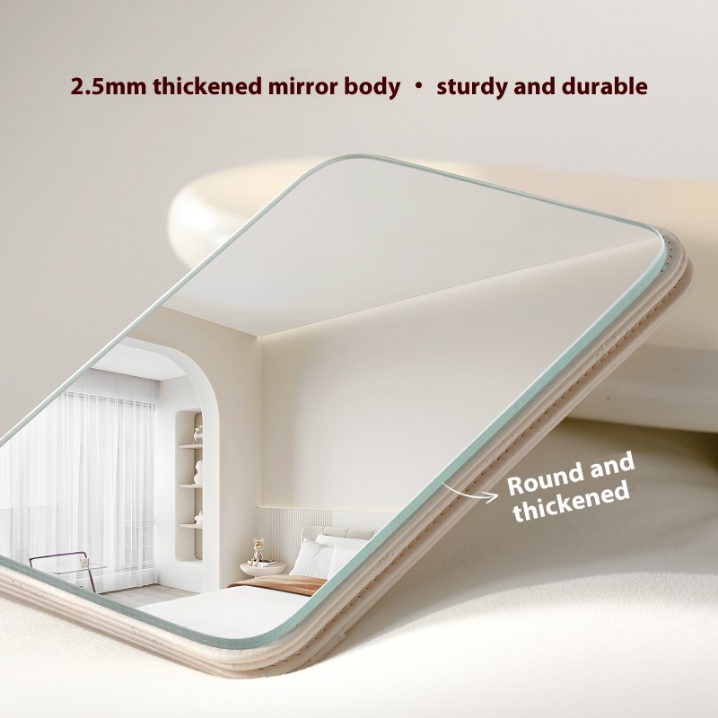 Desktop Mirror Manufacturer - Goodgudi Portable Foldable White 180 Degree Rotating Custom Logo