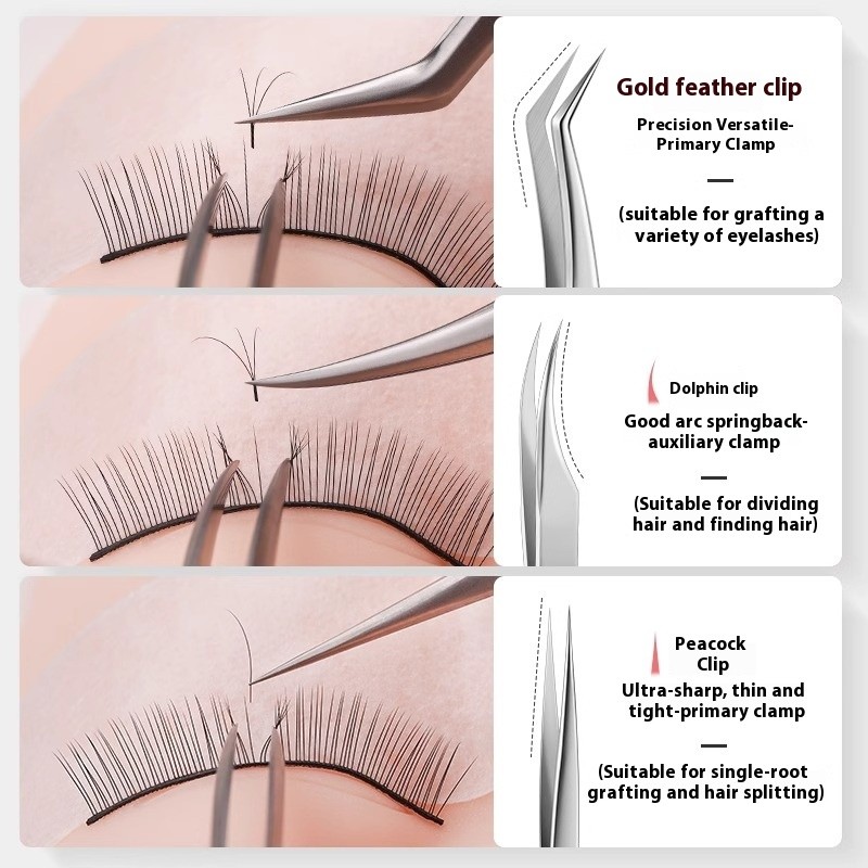 Eye Lash Tweezers Factory - High Quality Professional Precision Fiber Tip for False Lashes Extensions