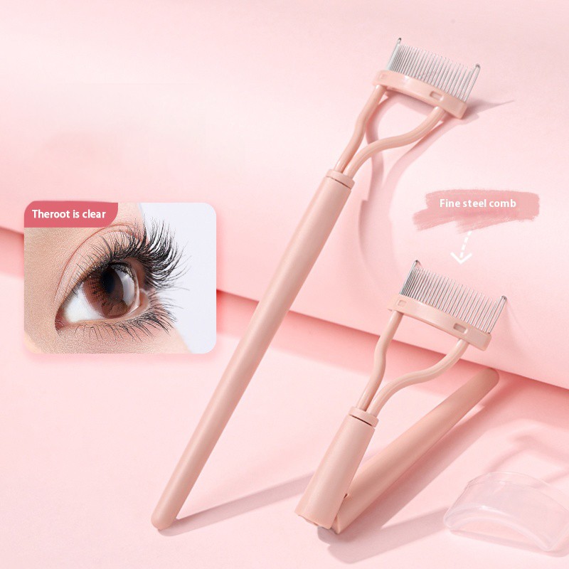 Eyelash Comb Factory - Goodgudi Folding Portable Stainless Steel Beauty Separator Tool Applicator