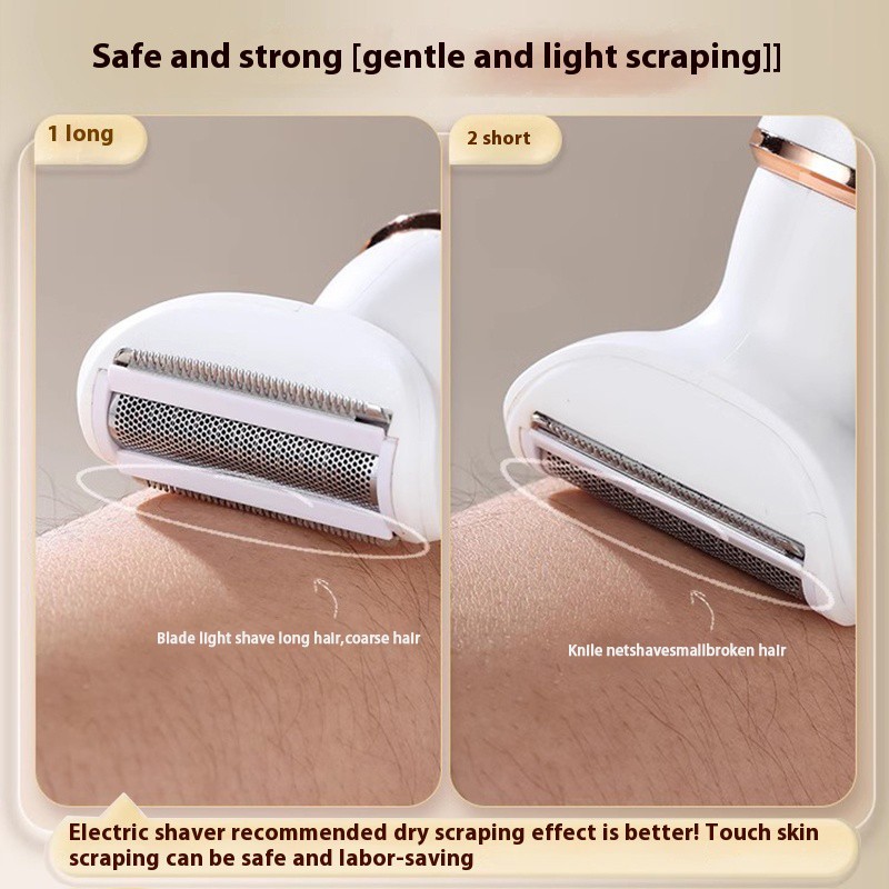 Electric Hair Remover Manufacturer - 4 in 1 Rechargeable Professional Body Leg Underarm Bikini Nose