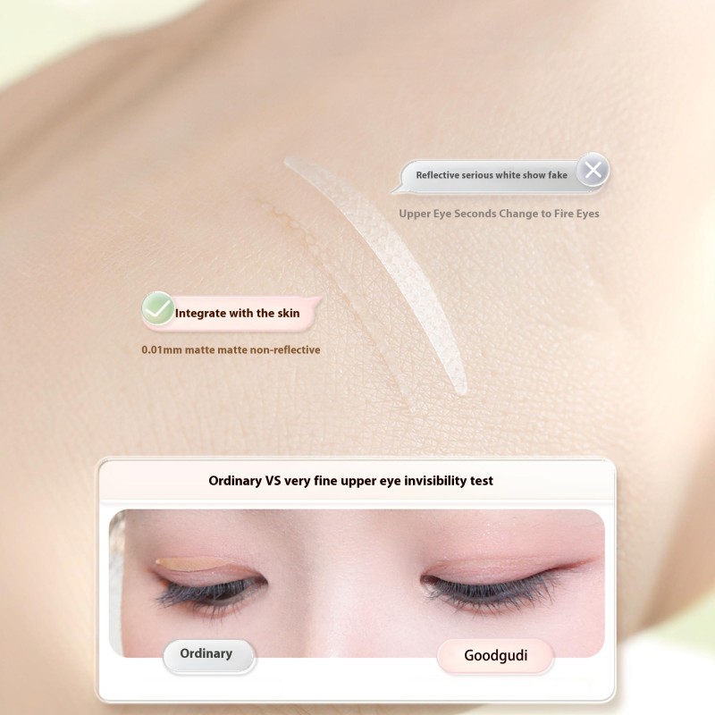 Double Eyelid Tape Factory - Ultra Slim Natural Invisible Waterproof Eyelid Lifter Strips Makeup Tool