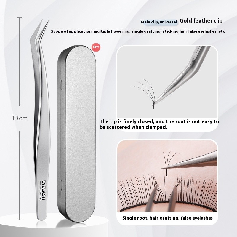 Eye Lash Tweezers Factory - High Quality Professional Precision Fiber Tip for False Lashes Extensions