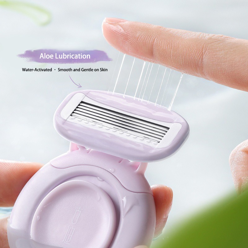 Floating Head Razor Factory - Portable Mini Safe 45° Floating Head Professional for Women Leg