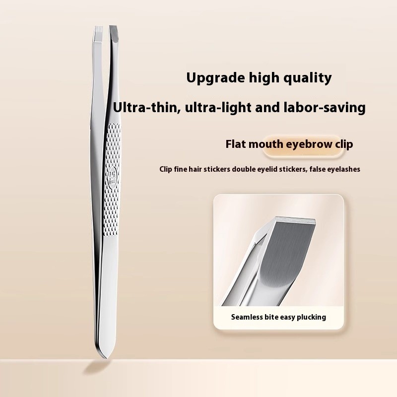 Beard Removal Tweezer Manufacturer - Professional Great Precision Flat and Slant Facial Hair Stainless Steel