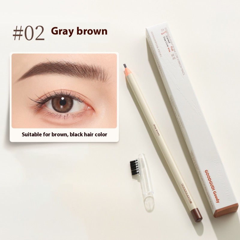 Eyeliner Pencil Factory - High Quality Professional Slim 2mm Brown Wooden Waterproof Makeup Cosmetic