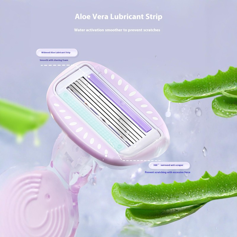Hair Removal Razor Manufacturer - Portable Mini Safe 5 Layer Blade Professional Body for Women
