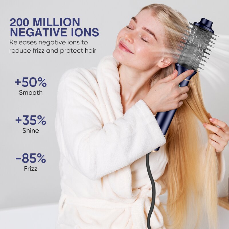 6 in 1 Ionic Airstyler Manufacturer - Hair Dryer Curler Brush Straightening Volumizing Multi Tool