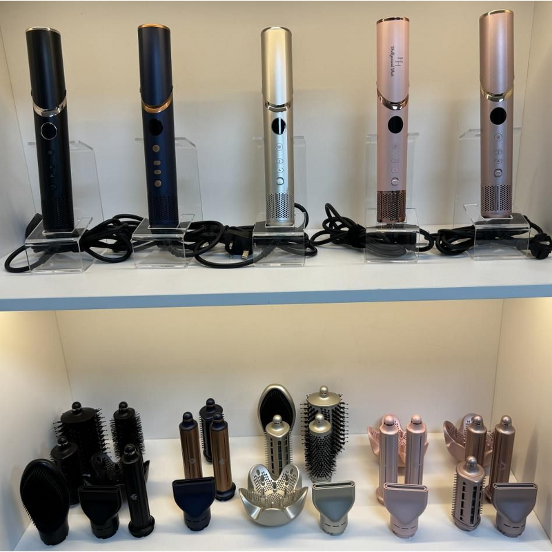 8 in 1 Hair Multi Styler Manufacturer - Auto Curler Hot Air Brush 110000Rpm Blow Dryer Volumizer