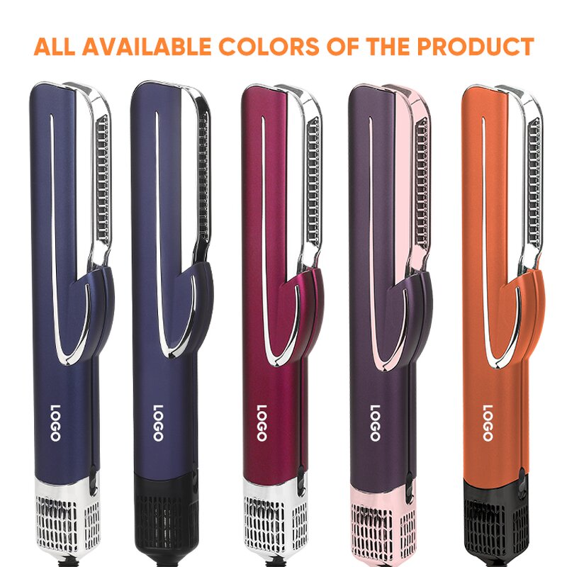 2 in 1 Hair Dryer Straightener Manufacturer - Professional Titanium Flat Iron Wet to Dry Styler