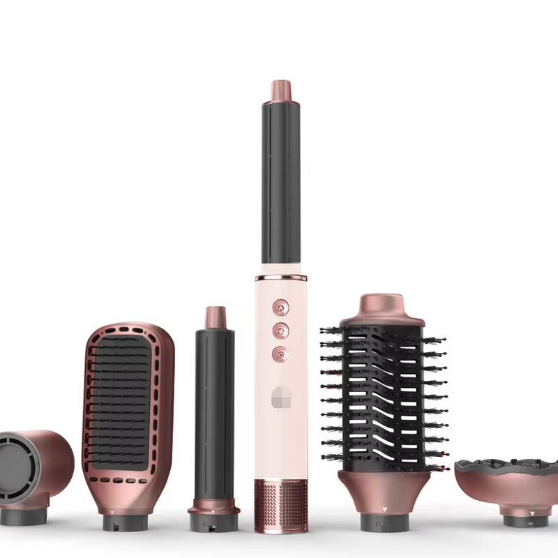 6 in 1 Ionic Airstyler Manufacturer - Hair Dryer Curler Brush Straightening Volumizing Multi Tool