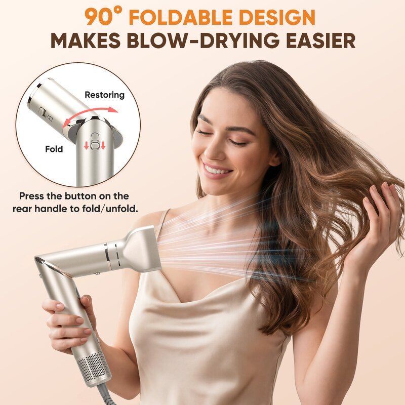 8 in 1 Auto Rotating Hair Styler Manufacturer - Hot Air Brush Curling Iron High Speed Hair Dryer