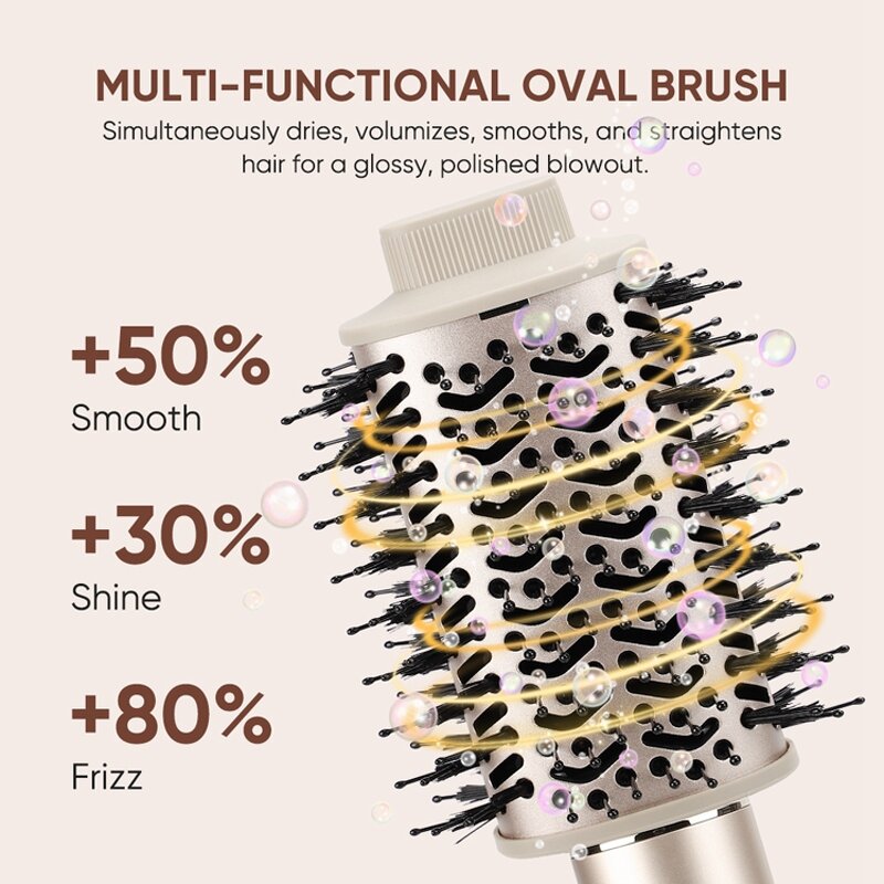 6 in 1 Ionic Airstyler Manufacturer - Hair Dryer Curler Brush Straightening Volumizing Multi Tool