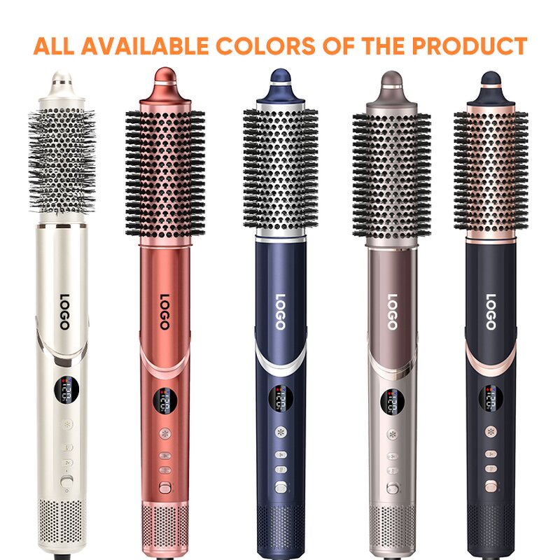 8 in 1 Hot Air Brush Manufacturer - Volumizing Hair Dryer Curling Iron Professional Hair Tool