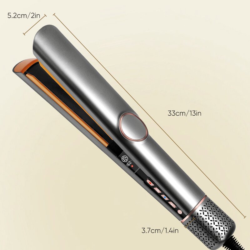 Cordless Flat Iron Manufacturer - Custom Travel Size Titanium Wet to Dry Air Hair Straightener