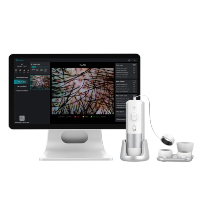 15.6 Inch AI Skin Hair Analyzer Manufacturer - Professional Scalp Care Skin Hair Analysis Salon Tool