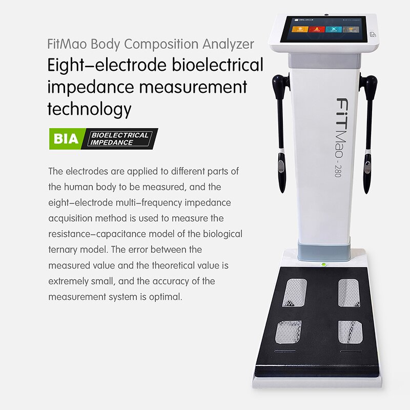 Eight-Electrode Body Fat Scale Manufacturer - Hot Selling Clinical BMI Height Weight Fitness Scale Tool