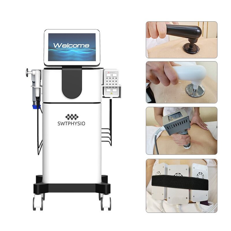 5in1 Physical Therapy Device Manufacturer - 50% Off Shock Wave 448k EMS Red Light Body Pain Removal Tool