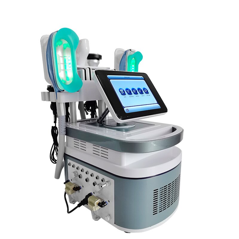 360° EMS RF Cryolipolysis Machine Manufacturer - 4 Handles Best Selling Salon Face Body Slimming Tool