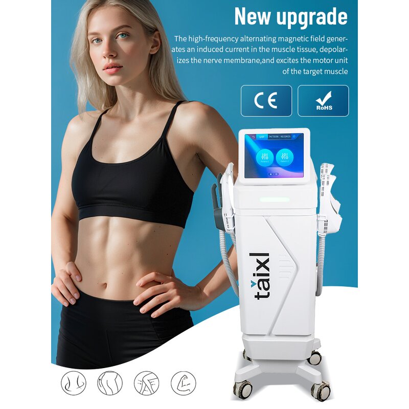 EMS RF Muscle Sculpting Machine Manufacturer - 2025 Newest Fat Burning Body Building Spa UK US CA Tool