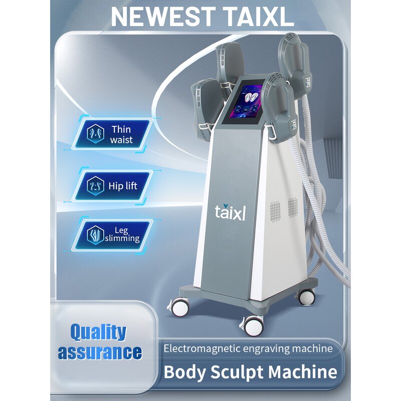 16T EMS Body Sculpt Machine Manufacturer - 4 Handles Nova 6000w Weight Loss Fat Burn Salon SPA Tool