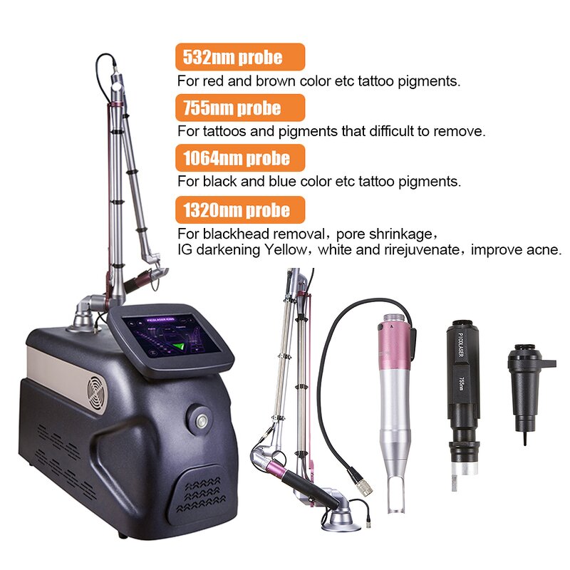 4 in 1 Portable Picosecond Laser Manufacturer - Natural Tattoo Pigmentation Removal Beauty Equipment