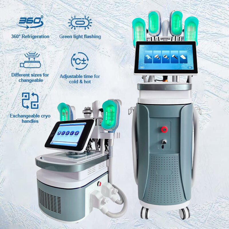 360° EMS RF Cryolipolysis Machine Manufacturer - Desktop Skin Tightening Salon Commercial Slimming Tool