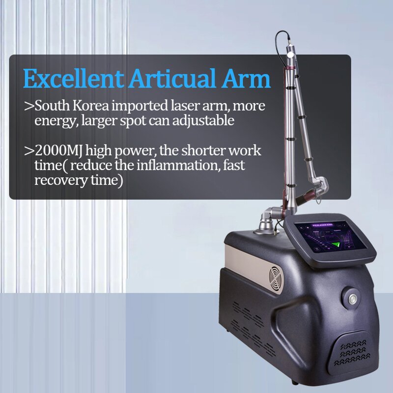 Picosecond Laser Beauty Equipment Manufacturer - Q Switched Nd Yag Tattoo Removal Skin Rejuvenation Tool