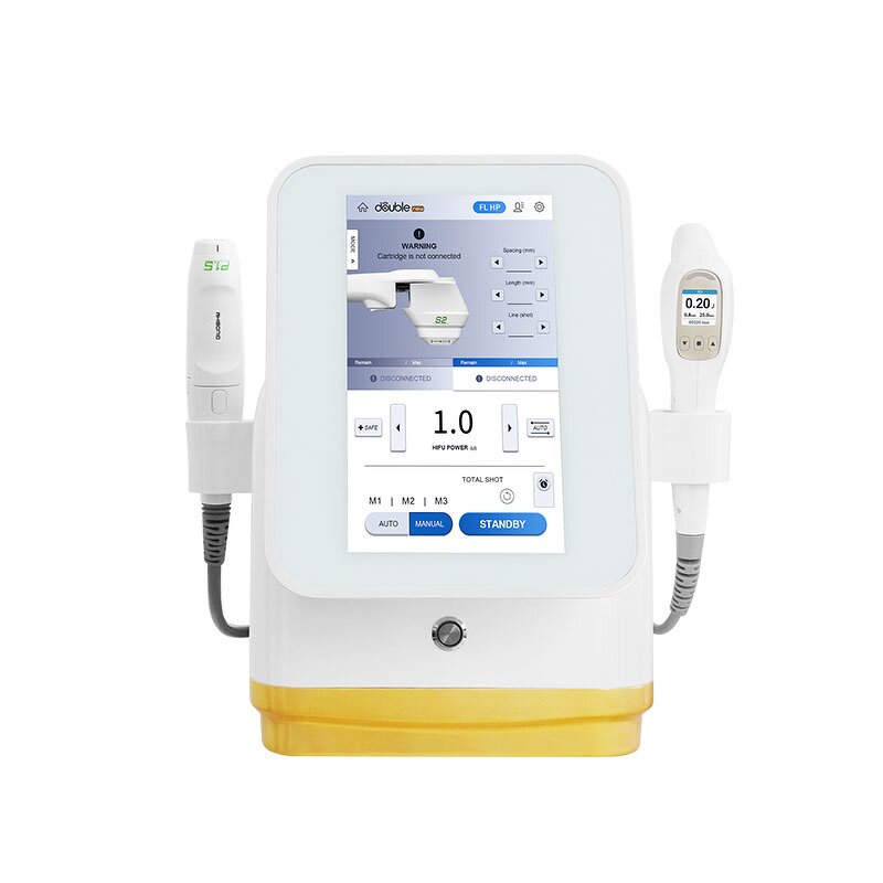 7D Hifu Machine Manufacturer - High Frequency 8d Double Handle Portable Wrinkle Removal Anti-aging Tool