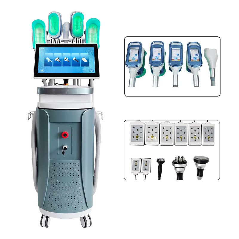 360° Cryo Cooling Cup Machine Manufacturer - New Technology Lipo Laser Face Body RF Weight Loss Tool