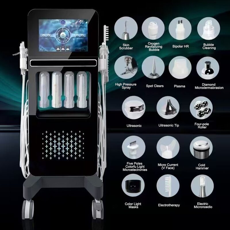 17 in 1 Multifunctional Facial Machine Manufacturer - Skin Rejuvenation US IT Plugs Wrinkle Anti-Aging Tool