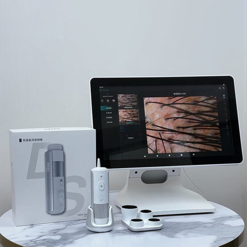 15.6 Inch AI Skin Hair Analyzer Manufacturer - Professional Scalp Care Skin Hair Analysis Salon Tool