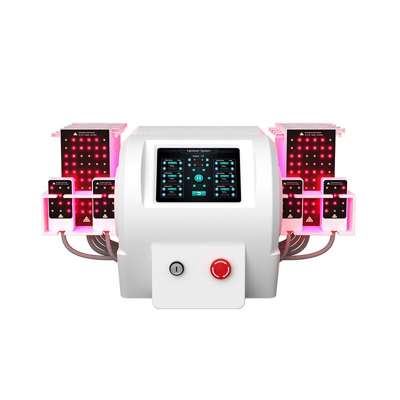 6D Lipo Laser Machine Manufacturer - Portable 12 Pads 980/635/650/780/810/940nm Body Slimming Tool