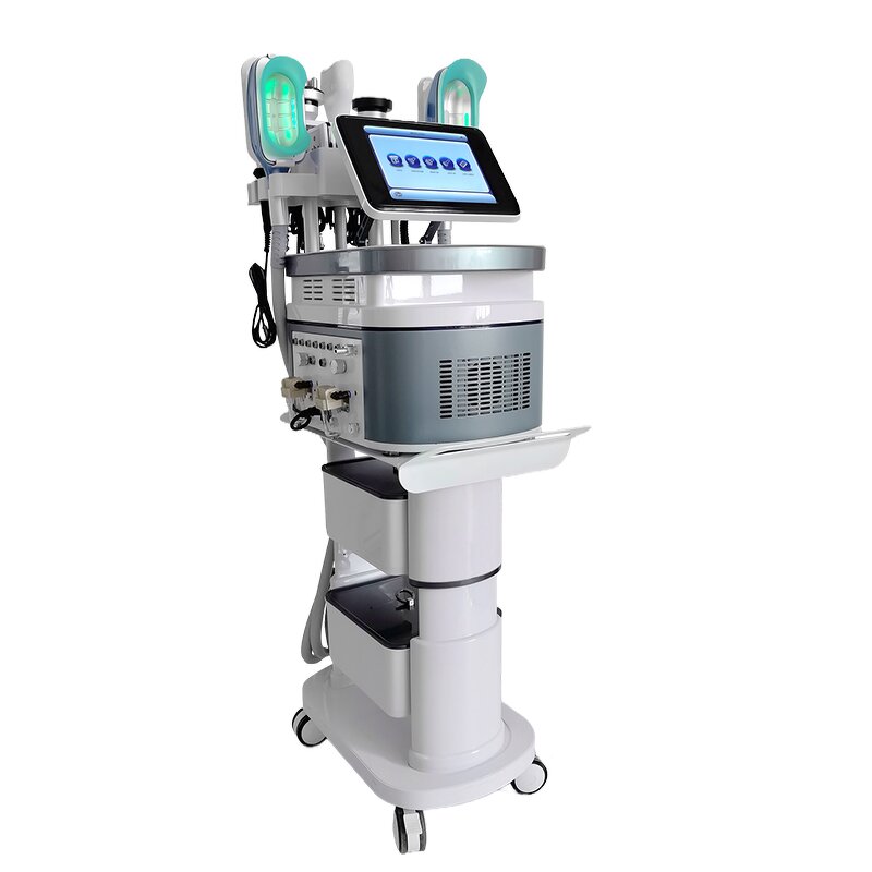 360° EMS RF Cryo Cooling Machine Manufacturer - -10°C~+45°C Salon Face Body Commercial Slimming Tool