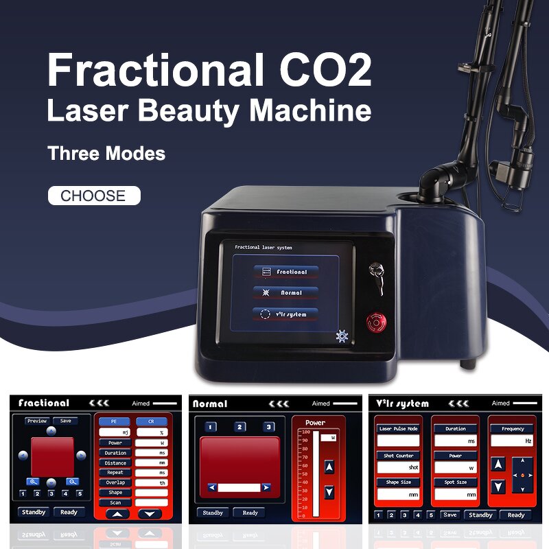 Portable Laser Beauty Instrument Manufacturer - 2000W CO2 Diode 10600nm Pulsed Skin Therapy Tool