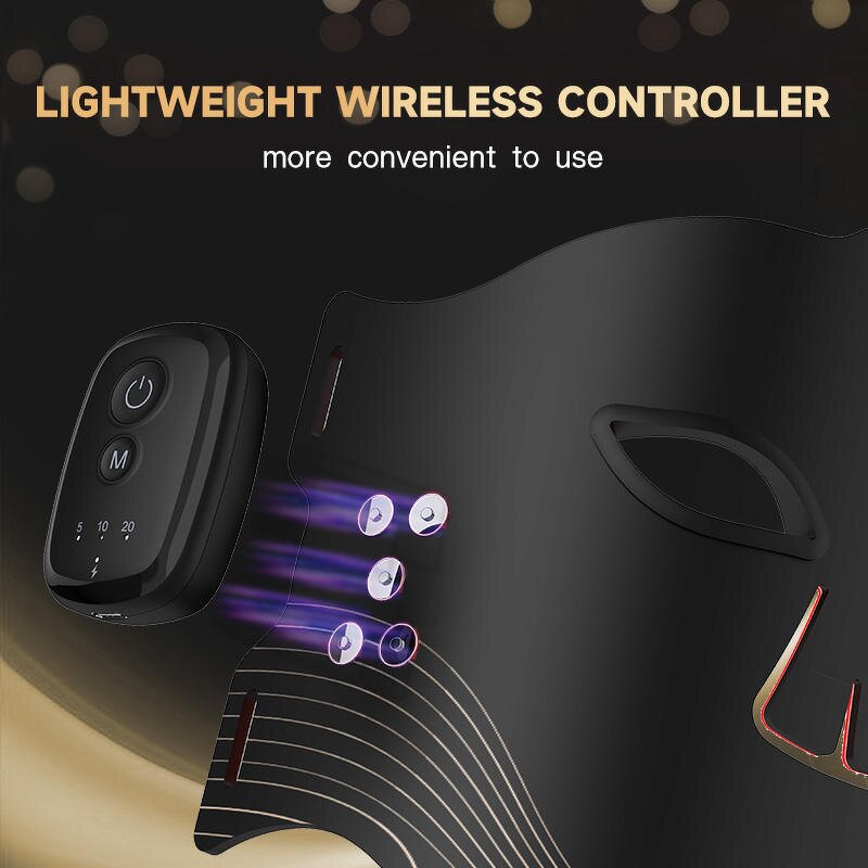 LED Light Therapy Machine Manufacturer - Handheld for Facial Skin Rejuvenation