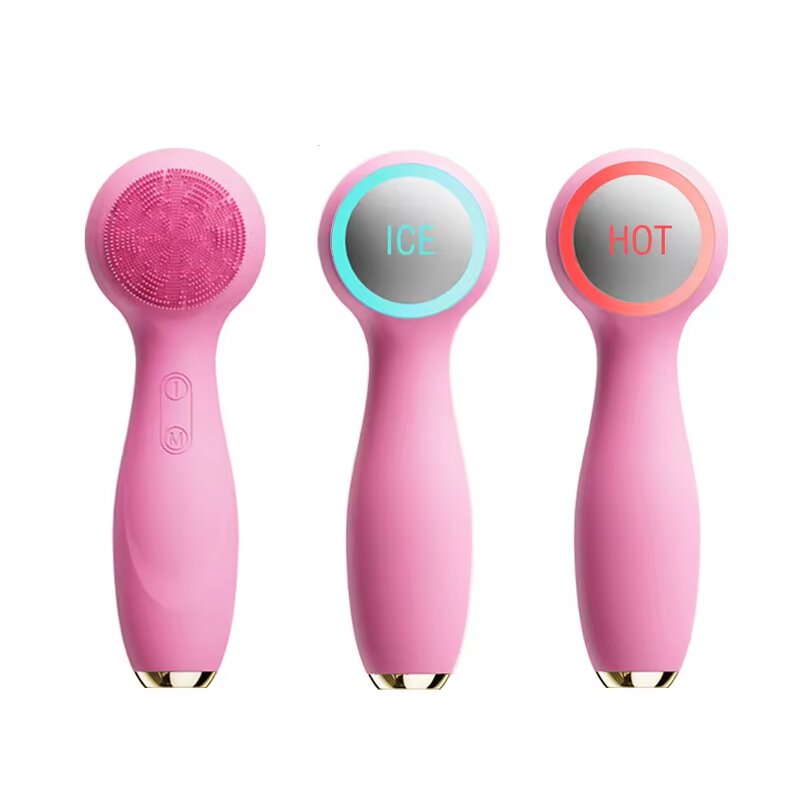 Facial Massage Brush Manufacturer - Private Label Silicone Hot Cold 2 in 1