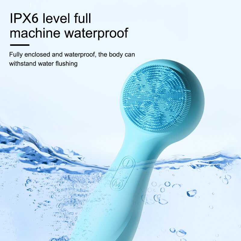 Facial Cleansing Brush Manufacturer - Mini Electric Silicone Electronic Deep Clean