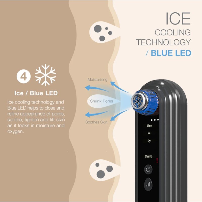 Pore Vacuum Manufacturer - Blackhead Remover EU/JP Plug Oxygen Jet Peel