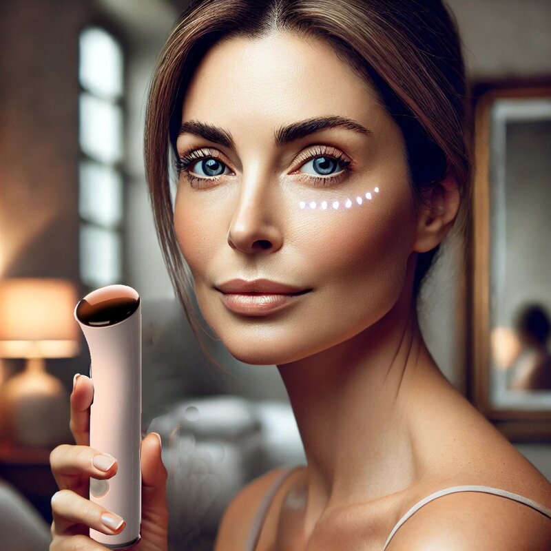 LED Light Therapy Device Manufacturer - Handheld for Face Eye Care Skin Tightening