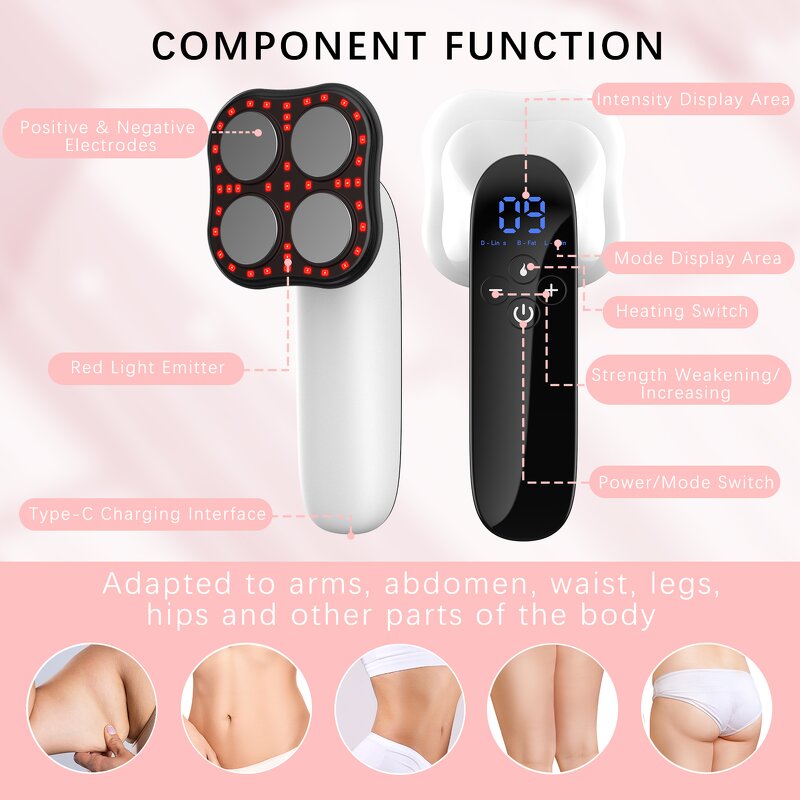 Body Sculpting Massager Manufacturer - Ultrasonic Handheld Anti-cellulite Fat Burn