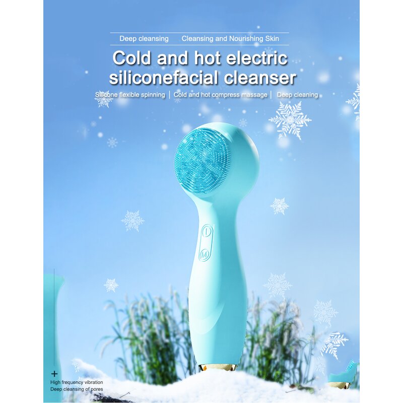 Facial Cleaning Brush Manufacturer - Sonic Silicon Electric Rotating