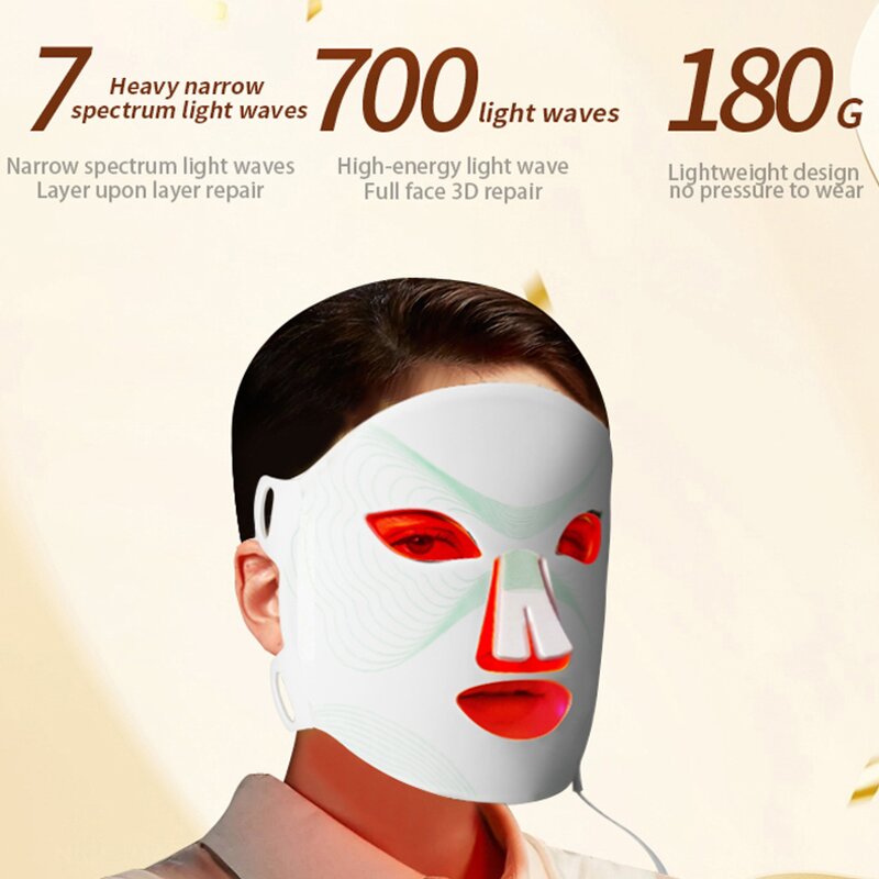 LED Facial Mask Manufacturer - Photon Anti-Wrinkle Red Light Therapy US/UK/EU