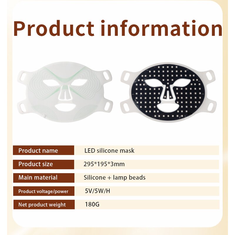 LED Facial Mask Manufacturer - Professional Red Photon 7 Color for Home Use