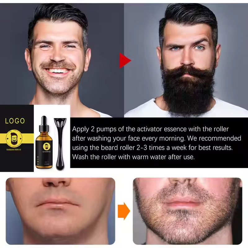 Beard Oil Kit Manufacturer - Premium Organic Natural Customizable Logo Spray Balm