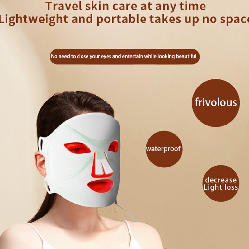 LED Facial Mask Manufacturer - Photon Anti-Wrinkle Red Light Therapy US/UK/EU
