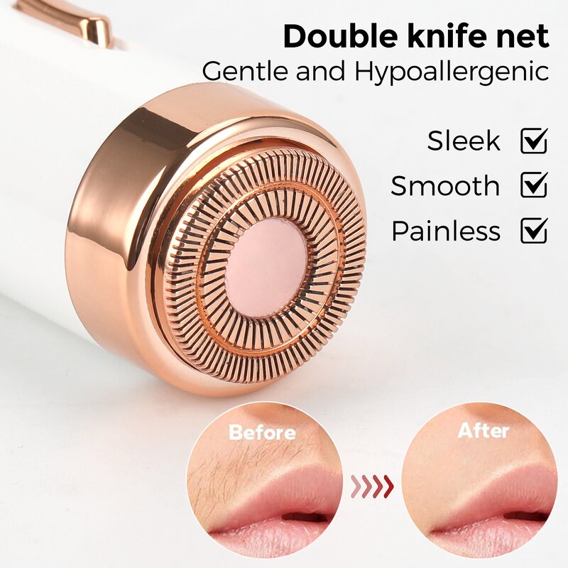 Women's Electric Eyebrow Trimmer Manufacturer - Mini Portable Face Body Hair Remover Shaving Beauty Tool