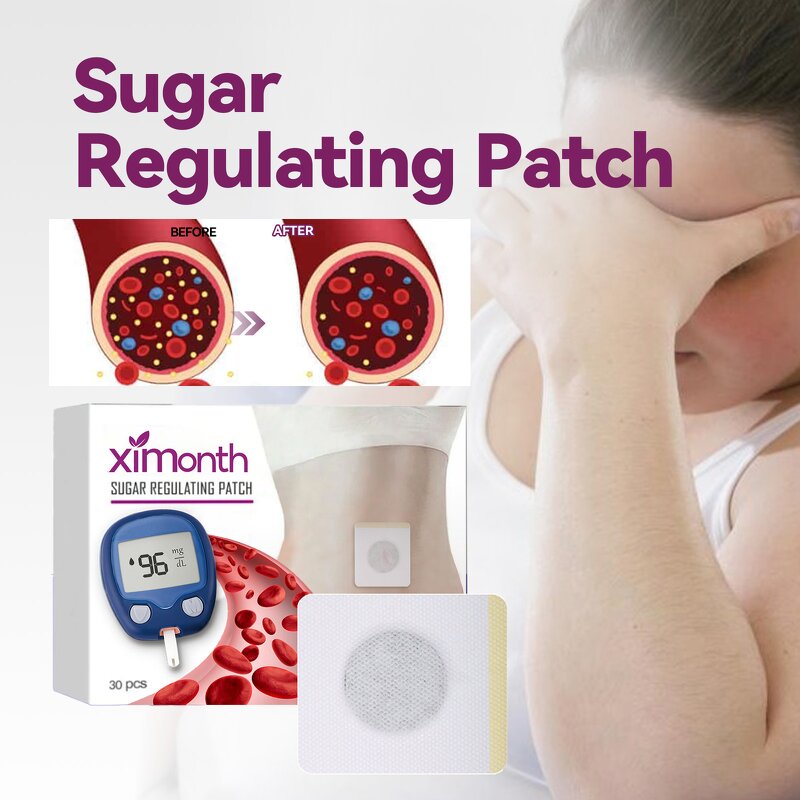 Sugar Regulating Patch Manufacturer - 30pcs Blood Glucose Level Reducing Overall Health Enhancing Patch