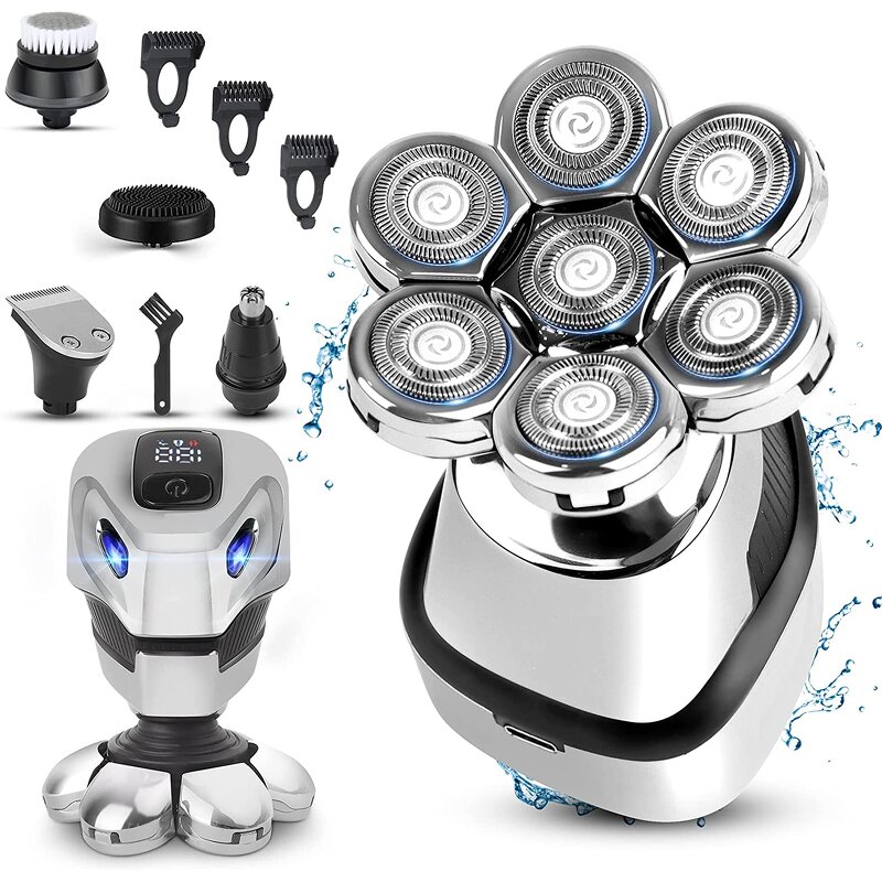 Men's 5 in 1 Electric Shaver Manufacturer - Waterproof Hair Clipper Nose Hair Trimmer Grooming Kit